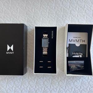 MVMT Signature Square Skylar Blue Watch 24mm